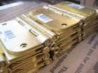 S821-579 Stanley Hardware New Lot Of Radius Satin Brass Residential Door