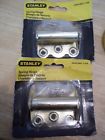 S838-888-v158 Stanley Bnip Spring Hinge Brass Finish Automatically Closes 033923838887