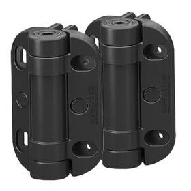 Safetech Hardware 351871000110 Heavy Duty Self Closing Gate Hinges Tension Adjustable Outdoor