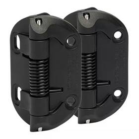 Safetech Hardware 445050486498 Self-closing Gate Polymer Hinges Self-aligning Spring Hinge Fixed Tension Square