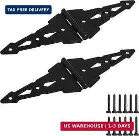 Sankeytew 664918588304 8 Inch Gate Hinges Heavy Duty Wood For Wooden Fences