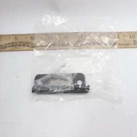 10-116 Schlage 716 Round Corner Strike Black 1 1/8 X 2 3/4