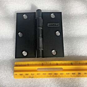 S3p1010f-rp-622 Schlage 194555079496 3 Hinge Project Pack - 3.5 Inch Sq Matte Black
