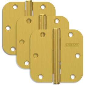 S3p1011frp608 Schlage Ives Residential Plain Bearing Door Hinge In Satin Brass
