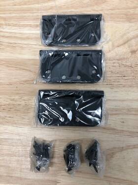 S3p1021frp622 Schlage Pack Of 3 - 4 Inch X Plain Bearing Mortise Hinges Matte Black