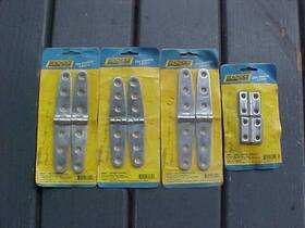 Seachoice 719249338118 4 Packs Stainless Steel Strap Butt Hinges All 2 Per/pack - Nos