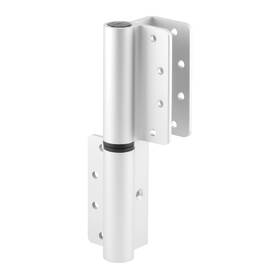 658-2859 Sentry Supply Line Round Barrel Hinge Top Only Rh-in /lh-out Anodized Single