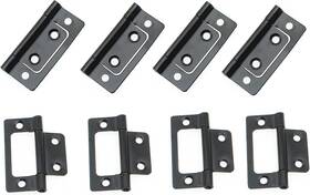 Setaria Viridis 735157958835 Bi-fold Door Hardware 8 Pack Non-mortise Hinges Heavy Duty Bifold Butt C