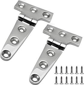 Shenghuiss 445029699645 Boat Door T Hinge Strap Marine Grade Hatch Stainless Steel 316