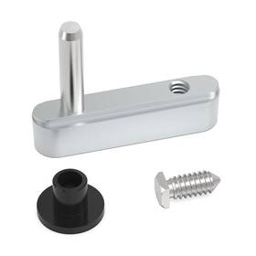 Shuisen 768771720823 Shower Door Pivot Block With 3/4 Inch Pin For Framed Swing Doors D