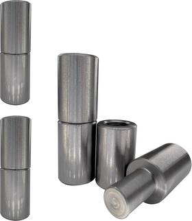 Sidco Supply 445051713708 4 Pcs - 3 Inch Weldable Barrel Hinges X Heavy Duty Steel Weld On