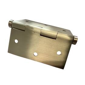 461727 Signature Hardware Solid Brass Mortise Door Hinge 3-1/2 In - Satin