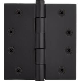 461730 Signature Hardware Zk3 - Solid Brass Mortise Door Hinge 4 Inch X Satin