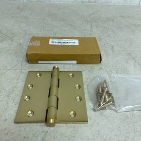 Sh-552-054-sb Signature Hardware 4 Inch Solid Brass Mortise Door Hinge - Satin