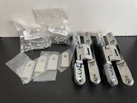 E240 Simonswerk 015471103682 1 Pair Of Tectus T 3d Concealed Hinges Satin Chrome Brand New