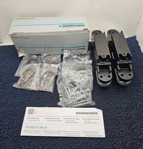 Simonswerk North America 015471114213 2 Pcs Concealed Hinge Tectus Te 340 3d