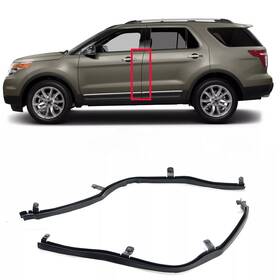 Skkyoro Skub00250 1 Pair Lh And Rh Front Edge Of Rear Door Weather Strip Seal For Ford Explorer 2