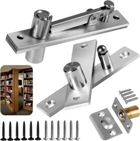 Skmyl 445040590570 Door Pivot Hinges Invisible Hinge System With Ball Catch Hardware For Max 200 Lb