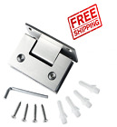 Sl1fiseum7 Alise Shower Doors Hinge Cupboard Showcase Glass Cabinet Clamp Polished