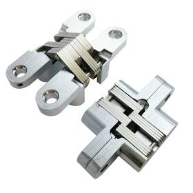 Alloy2.36 Smbbit 714973194726 Invisible Concealed Cross Hinges Wooden Doorszinc In 59.8mm Leaf Hei