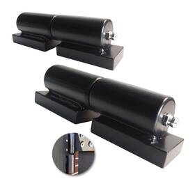 Solwim 791137264679 2 Pack 5 Inch Weld-on Gate Hinges 450-900lbs Capacity Heavy Duty Black Iron