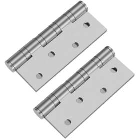 Sookertech 782937367783 Hommyzone 304 Stainless Steel 4 Inch Door Hinges X 3 Ball Bearing Hinge