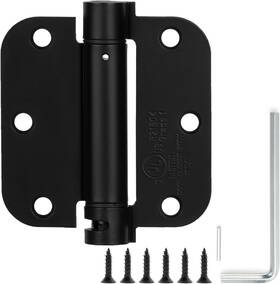 Dk-dh77-mb2p Sophia Self-closing Door Hinge 3.5 Inch Rounded 5/8 Radius Interior Spring Load