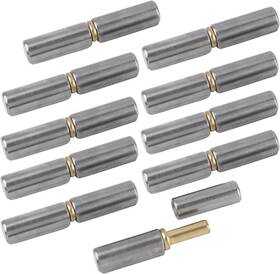 Us-sdxjl-474 Sopoloray 10 Pack 2-1/2 Inch Long 3/8 Diameter Weld-on Barrel Hinges For Gates And Doors