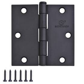 Sorgmach B0c5cjmvch Door Hinge 3 1/2 Inch Interior Hinges Matte Black 3.5