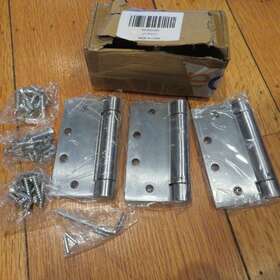 Gt-sp45sc Sorgmach Commercial Grade 4.5 Inch Satin Exterior/interior Door Hinges