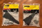 Sp903 Stanley Lot New Hardware Lifespan Heavy Strap Hinges Black Door