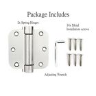 Ss-35-58 Hussalfa Hardware Spring Hinge 761856644069