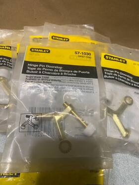 Stanley 033923922692 New Hinge Pin Doorstop Pk Of 5
