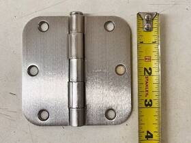 08-0384 Stanley Door Hinges 3 1/2 Inch Satin Nickel Box Of 60