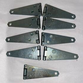 14-1270 Stanley Nine Nos 4 Inch Lifespan Steel Strap Hinges Part / 902-4