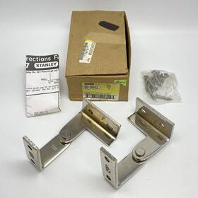 327-us26 Stanley New 327 Commercial Pivot Hinges Heavy Duty Chrome Finish Us26 Open Box