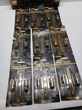 80-0205 Stanley 80-0215/cd751 Hinge Tip Kit 2 Avail. Vintage Solid Brass #80-0205/cd750 Us3