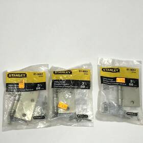 81-9051-sp804 Stanley 81-9051 Lot Of 3 3.5 Inch 88mm Utility Hinge