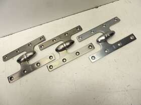Bb95 Stanley - Solid Brass Olive Knuckle Hinges Rh
