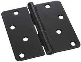 S810-044 Stanley Hardware V8031 Door Hinges In Black 2 Pack