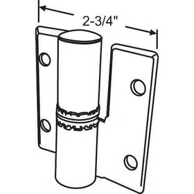 Strybuc 715384709288 91-28 Round Barrel Gravity Hinge Set