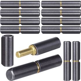 Ststr 736235226587 10pcs Weld On Barrel Hinges Heavy Duty Carbon Steel Gate 2-1/2 Inch Long 3