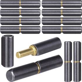 Dl2407677ta005k0b003c1-cp Ststr 10pcs Weld On Barrel Hinges Heavy Duty Carbon Steel Gate 2-1/2 Inch Long 3/