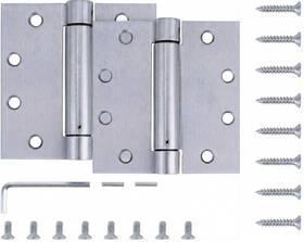 B0fgzkqkwp Stylever 2 Pack - 4.5x4.5 Brushed Satin Chrome Finish Self Closing Reversible B0fgzkqkwp Stylever 2 Pack - 4.5x4.5 Brushed Satin Chrome Finish Self Closing Reversible