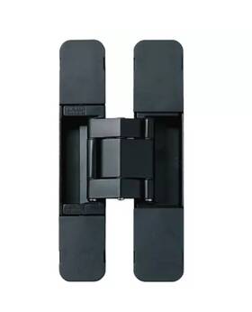 Hes3d-120bl Sugatsune 3-way Adjustable Hinge Black 1x Pair / 2 Pieces