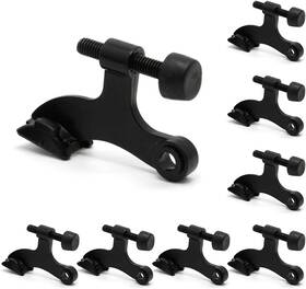 Suntai 313025810869 8 Pack Hinge Pin Black Door Stopper Adjustable Heavy Duty Stop W