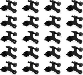 S01141220bh Suntai 20 Pack Hinge Pin Black Door Stopper Adjustable Heavy Duty Stop