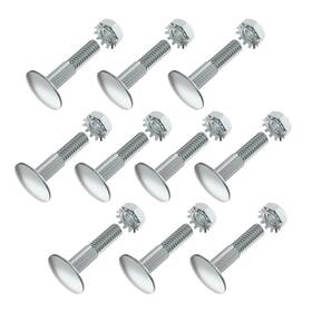 Sxkxm 445011878881 Box Truck Roll Up Door Parts 1-1/4 Inch Carriage Bolt And Hex Nut Compatible With Tod
