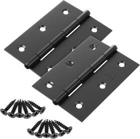Ivomlhv0 Synhhergyx 666392 2 Pcs 3 Inch Stainless Door Hinges Steel Folding Butt Hinge Wi