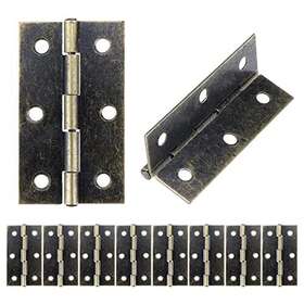 T Tulead 680577986466 Door Hinges Bronze Corner Cabinet Oil Iron Hinge 2.36